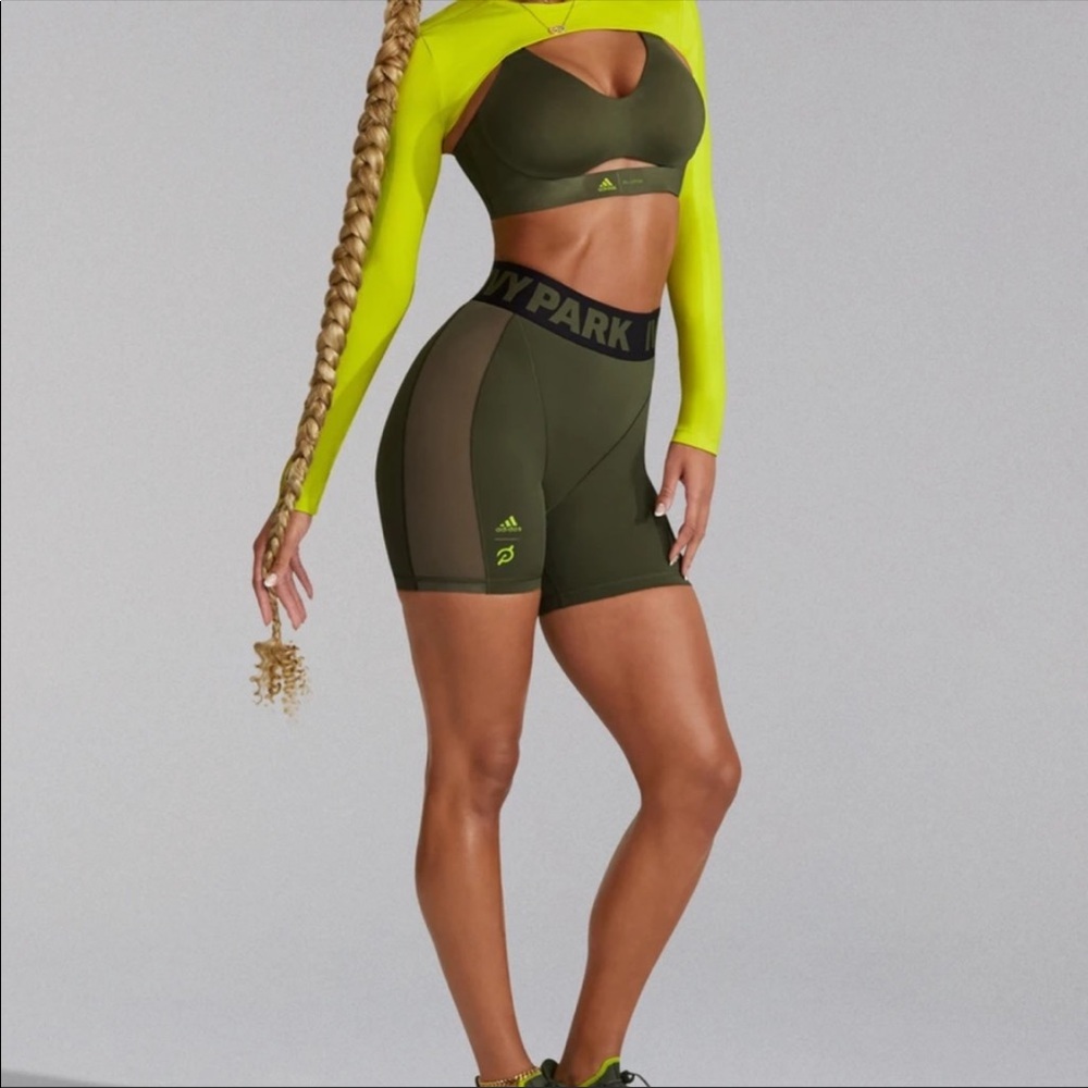 Ivy Park x Peloton cycling shorts